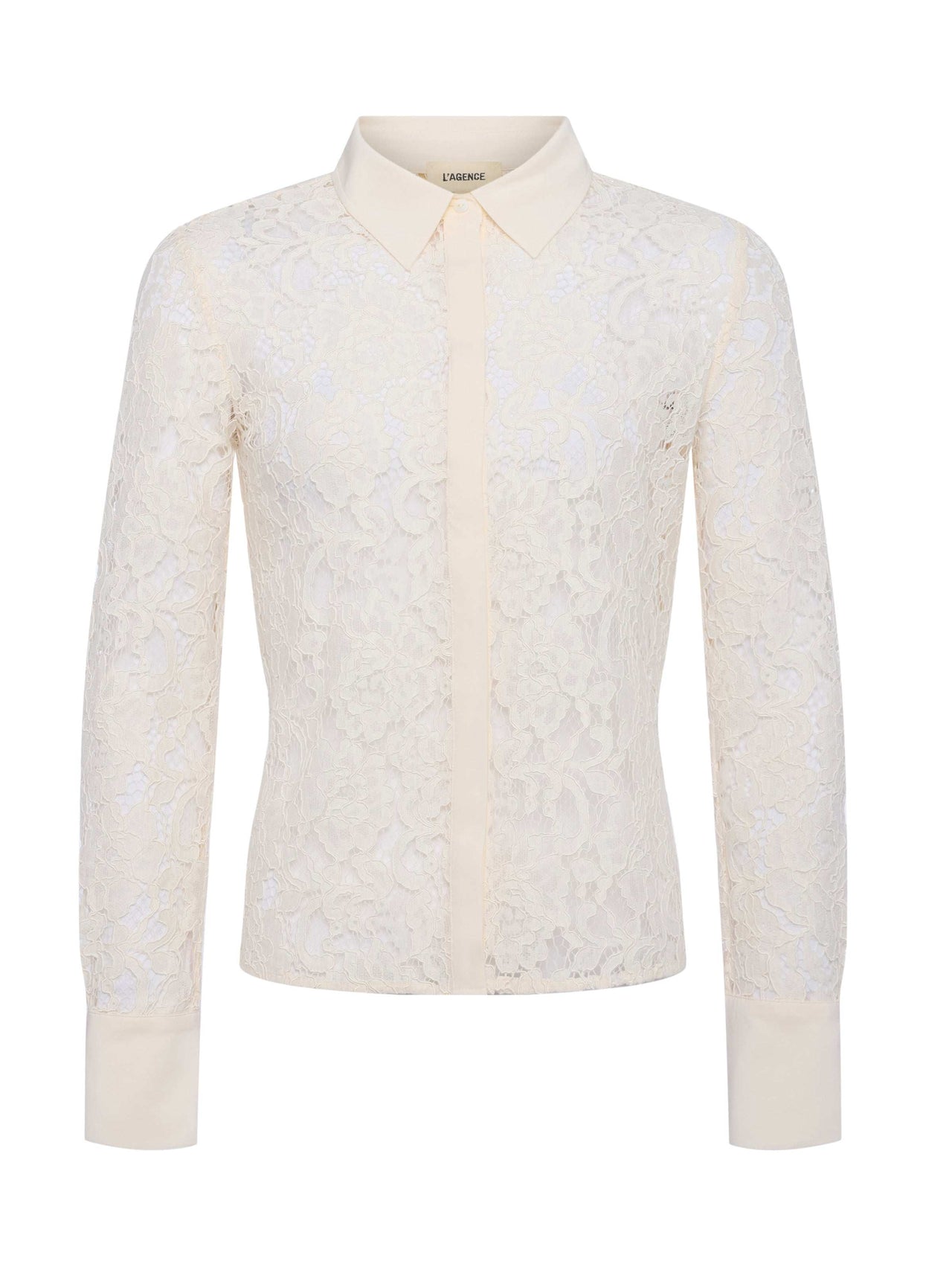 Maia Lace Blouse in Vintage White