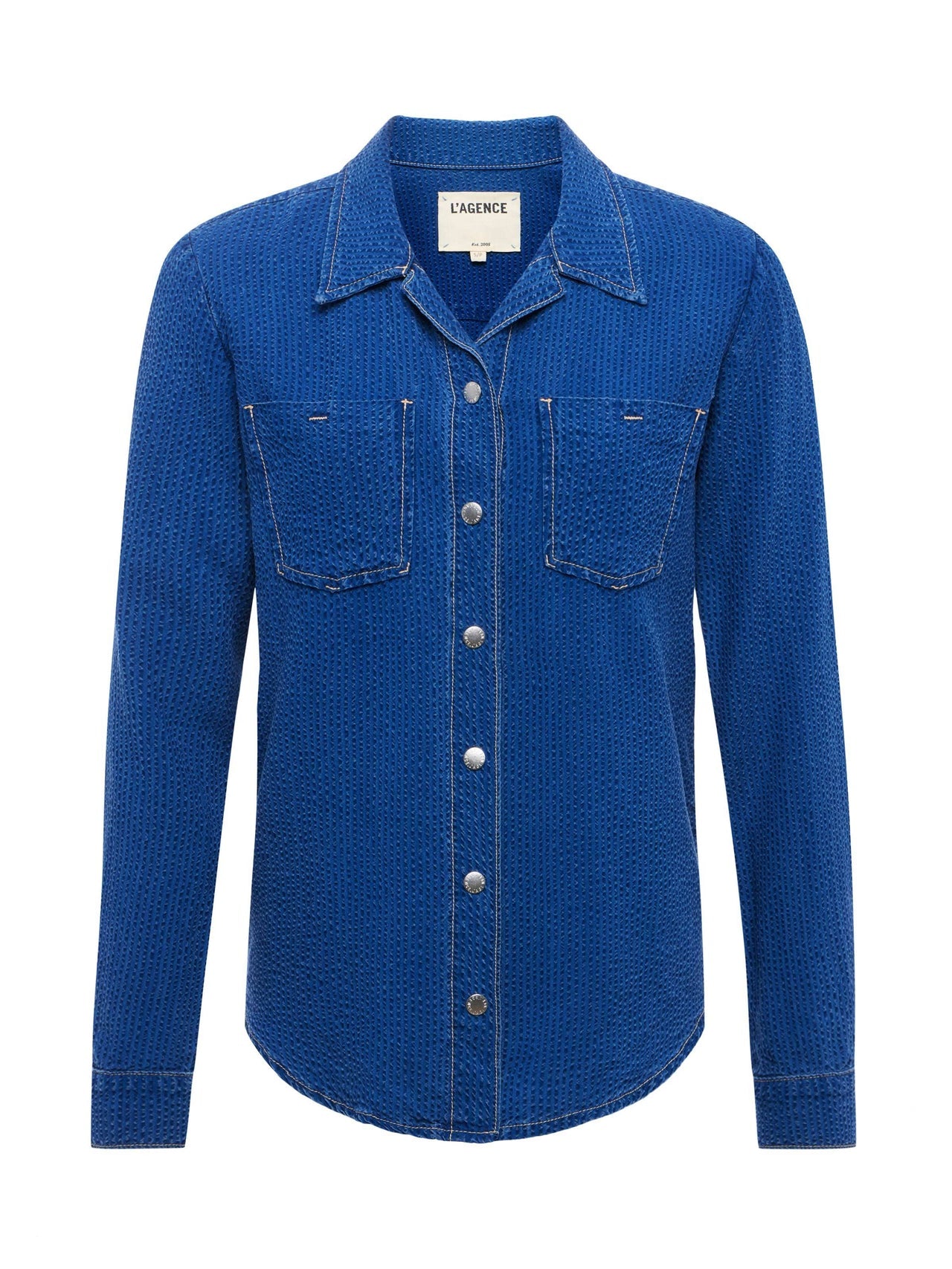 Isla Chambray Shirt in Heron