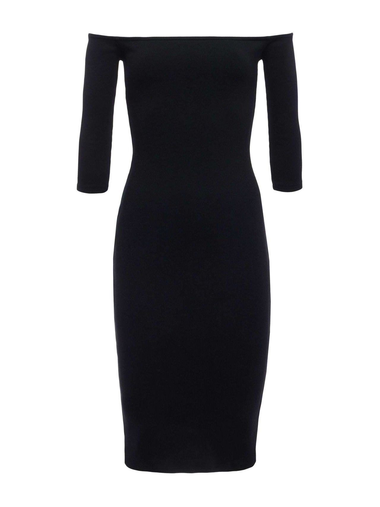 Zolita Off-The-Shoulder Dress in Black