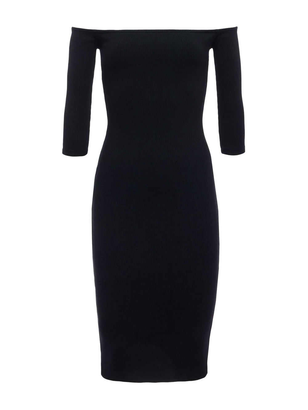 Zolita Off-The-Shoulder Dress in Black