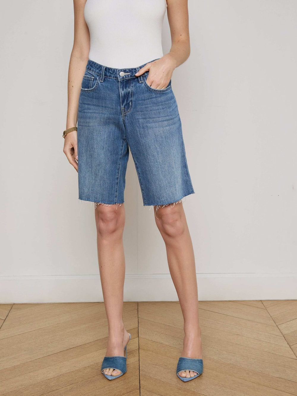 Elise Jean Bermuda Short in Woodrow