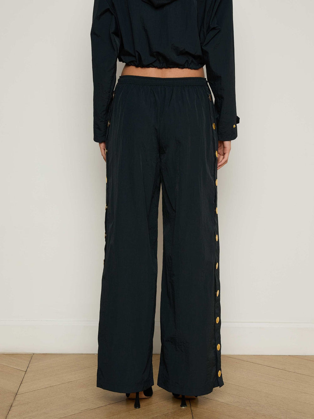 Valkyrie Snap Pant in Black