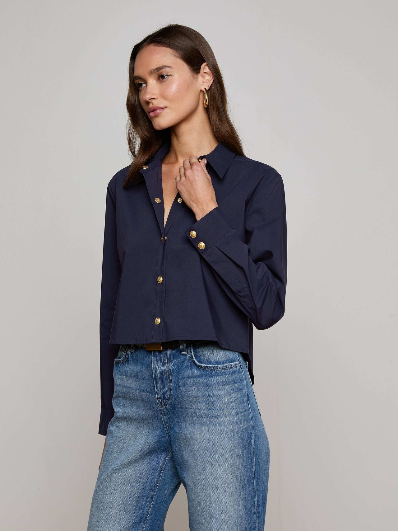 Cosette Shirt in Midnight