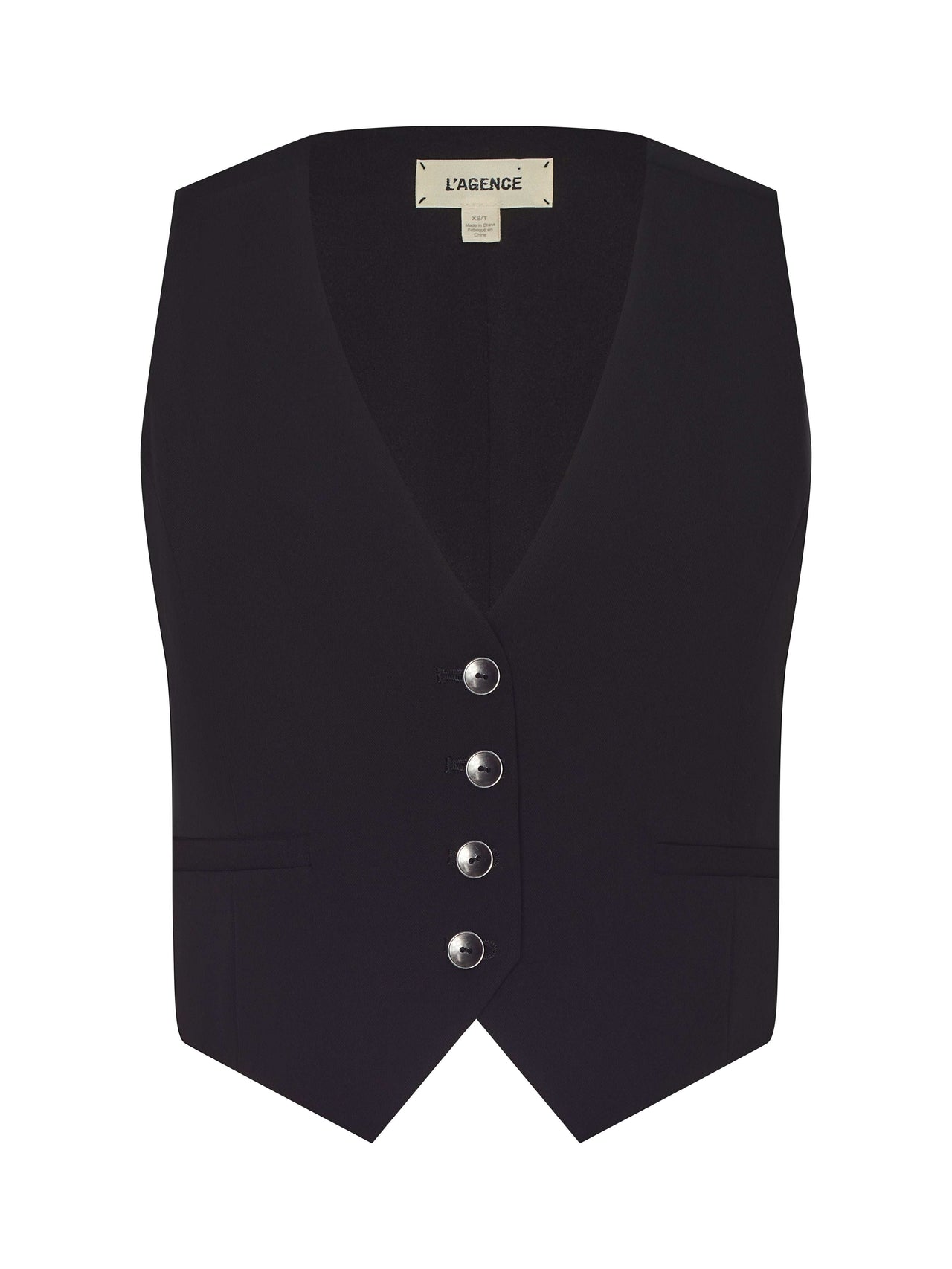 Jianna Vest in Black