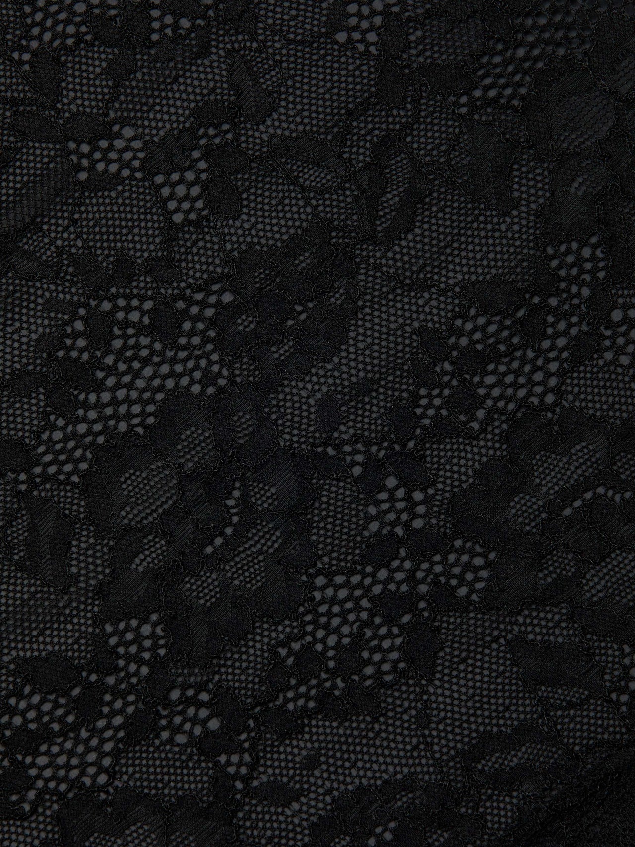Vinka Lace Tank in Black