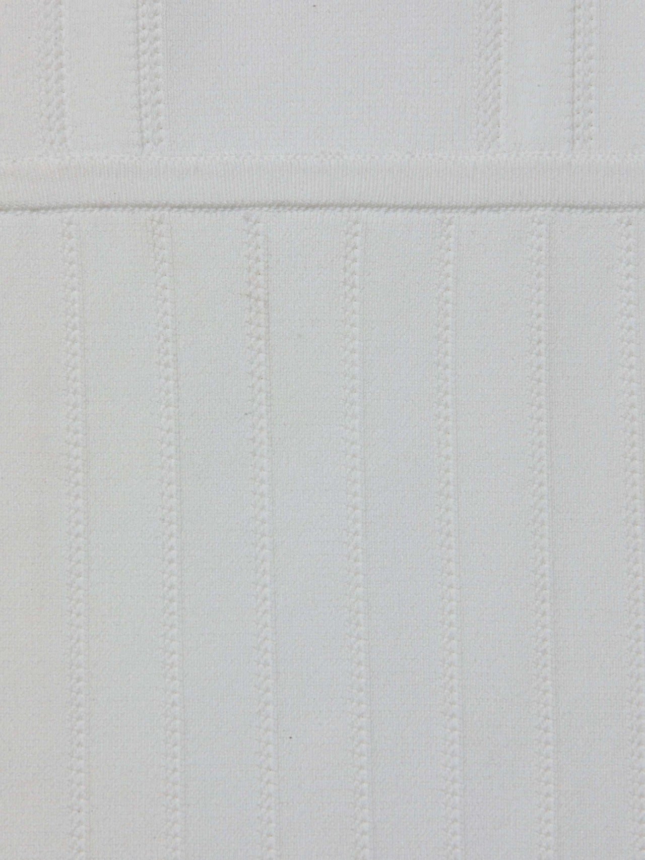 Kimi Pleat Hem Midi Dress in Ivory