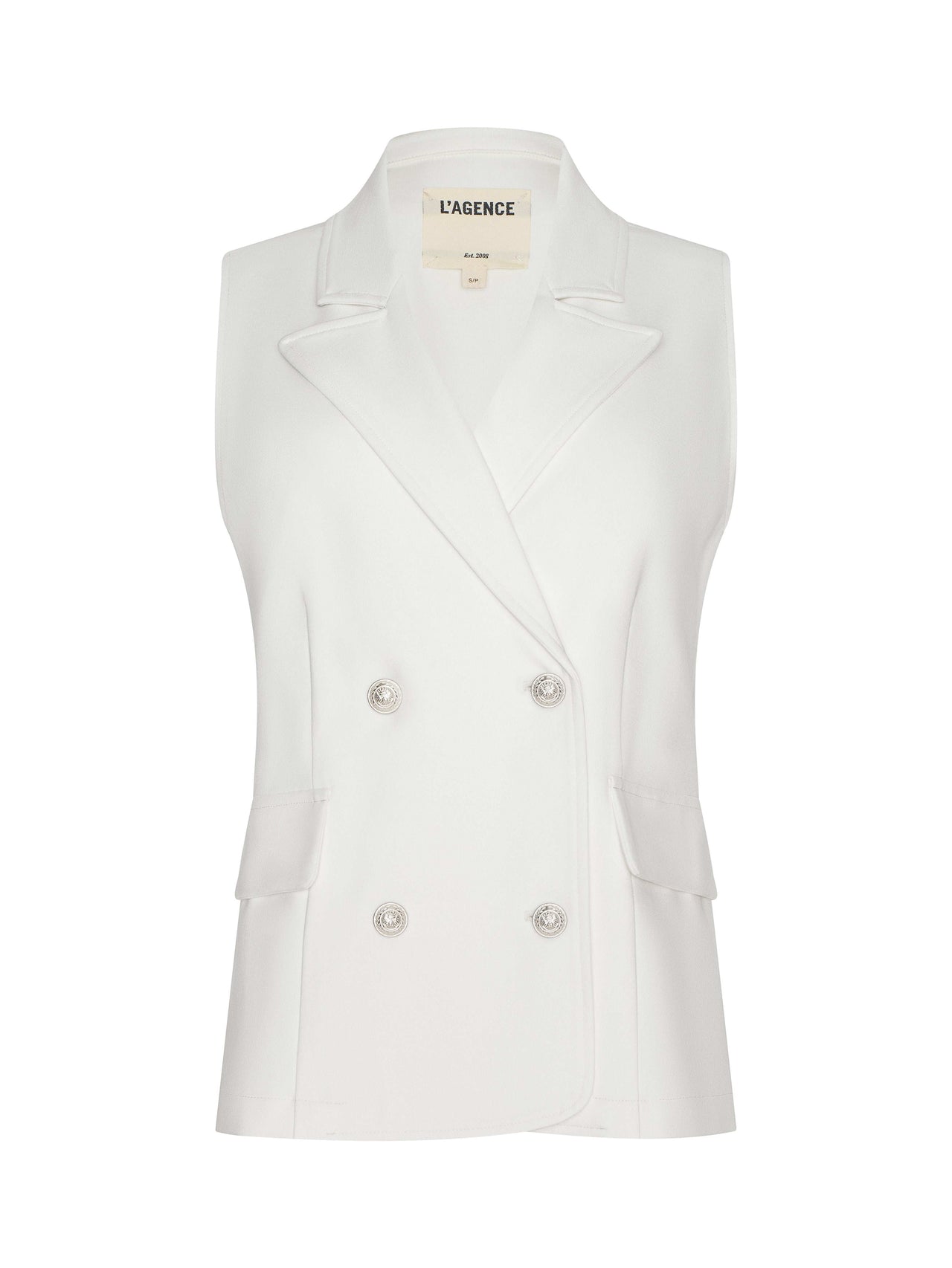 Aldora Vest in Ivory