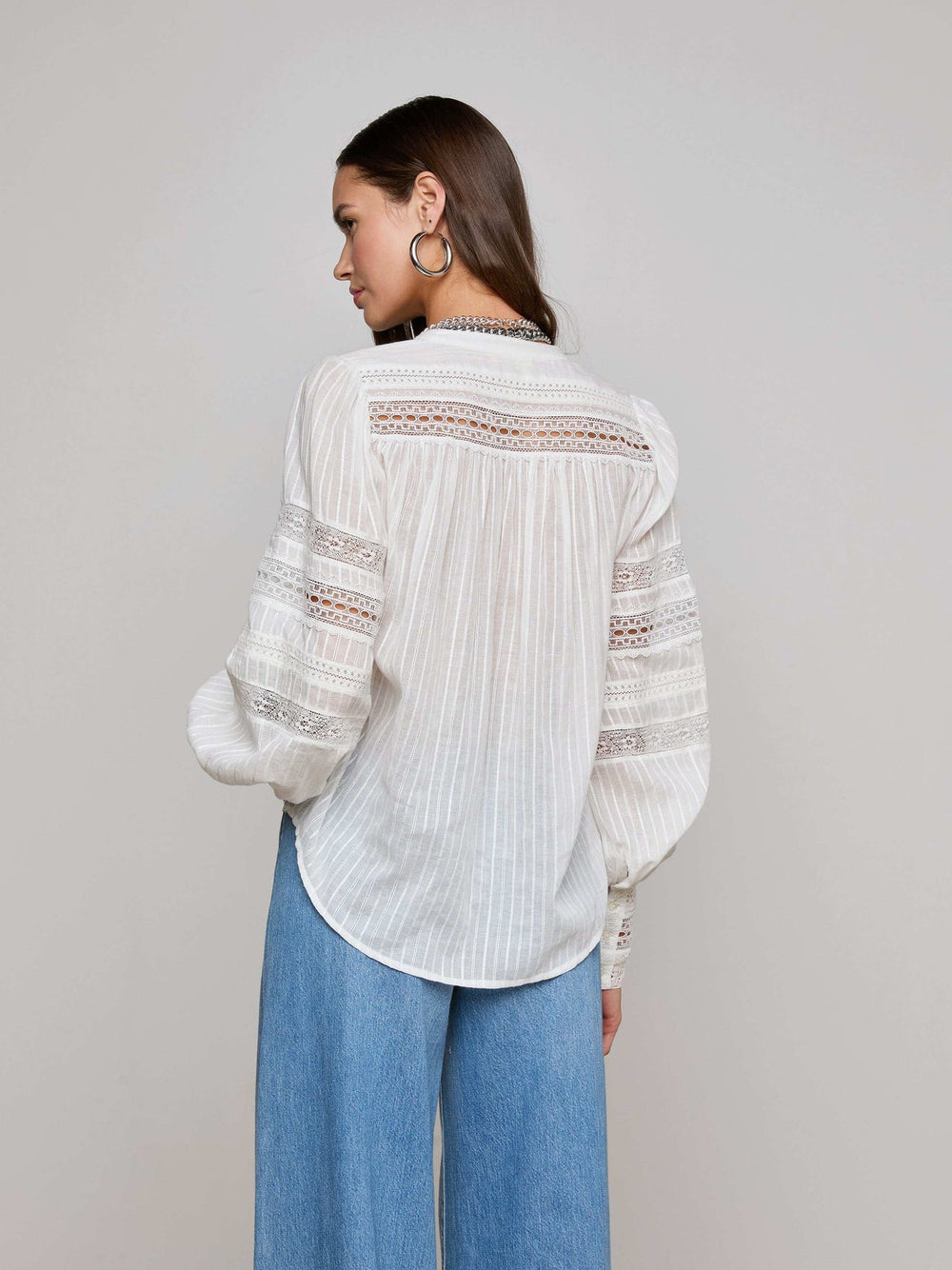 Kiera Blouse in Ivory