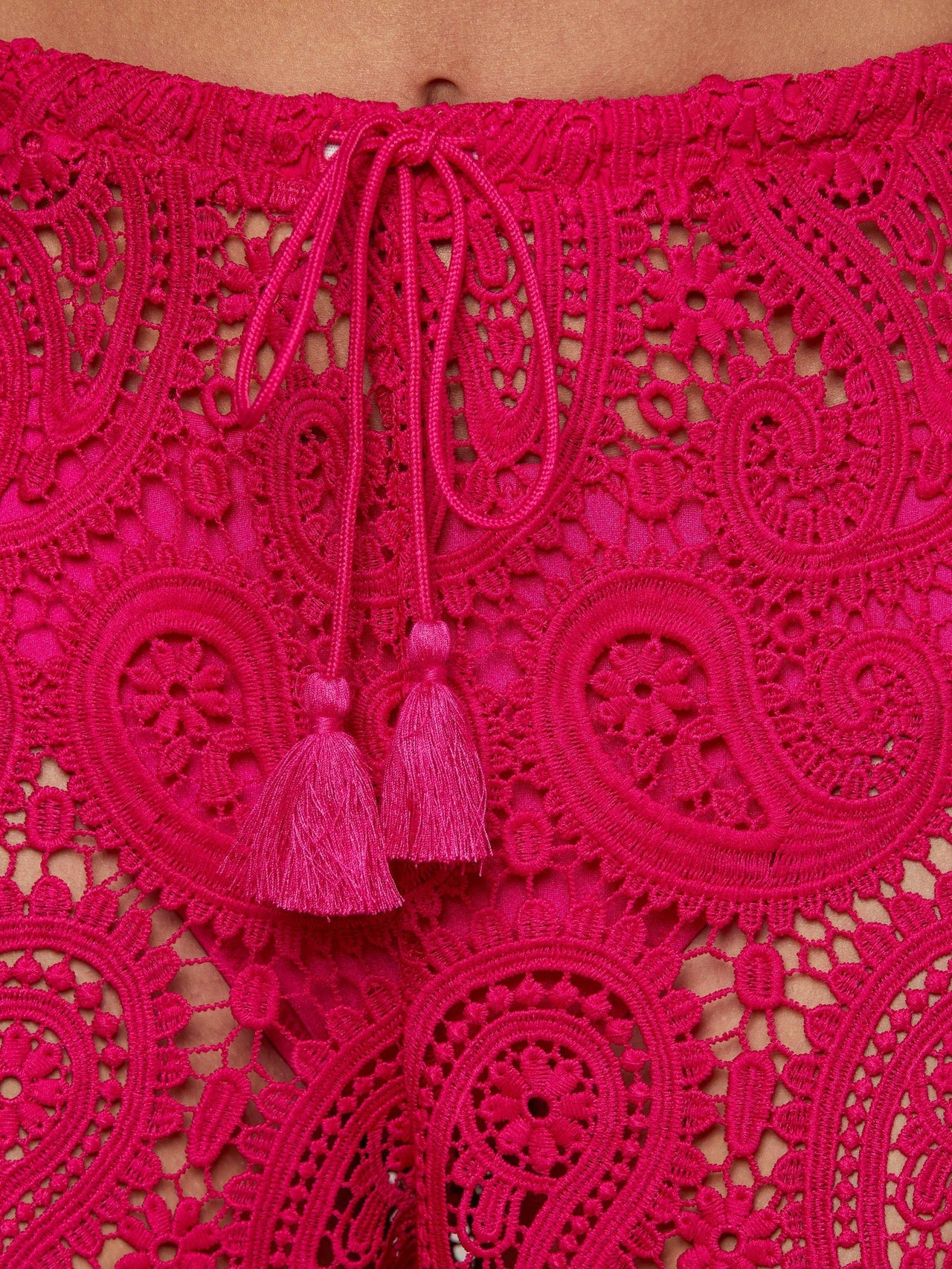 Geraldine Cover-Up Pant in Fuschia