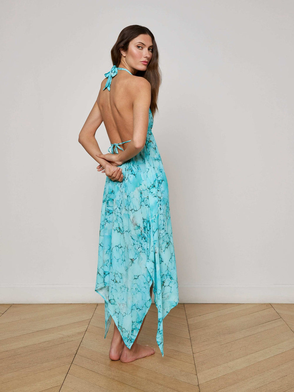 Umma Cover-Up Dress in Turquoise