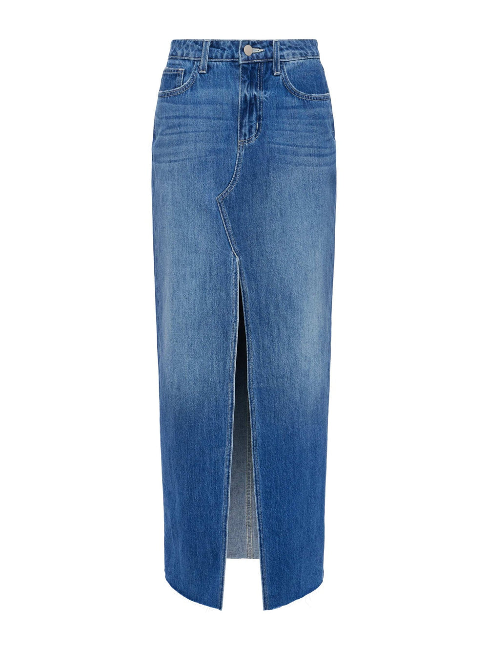 Rysa Jean Maxi Skirt in Woodrow