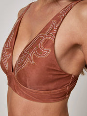 Lexie Bikini Top in Bronze
