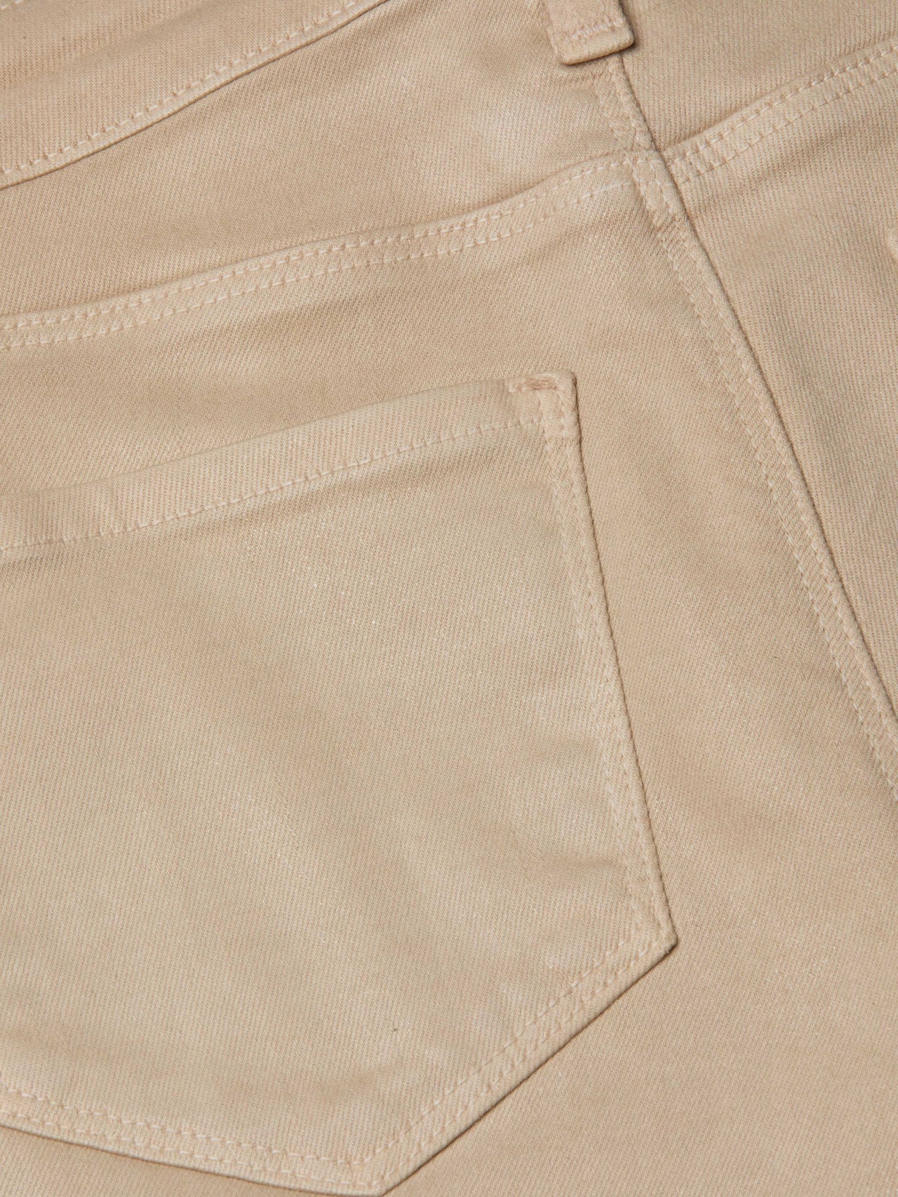 Tati Coated Bootcut Jean in Cement Coated