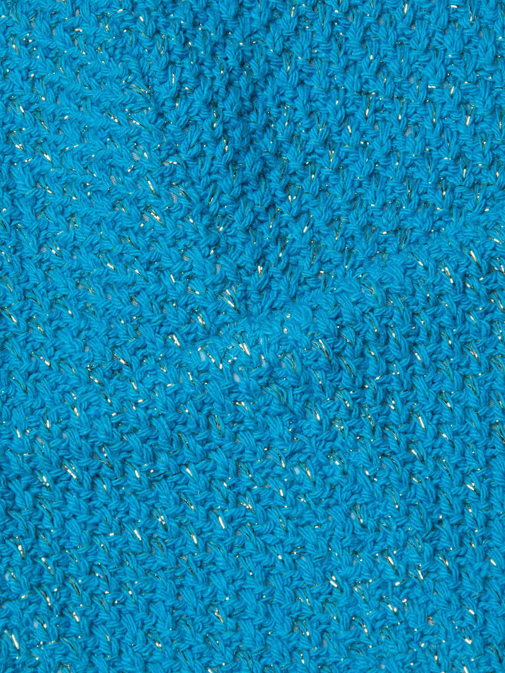 Castalia Knit Bra Top in Blue Teal