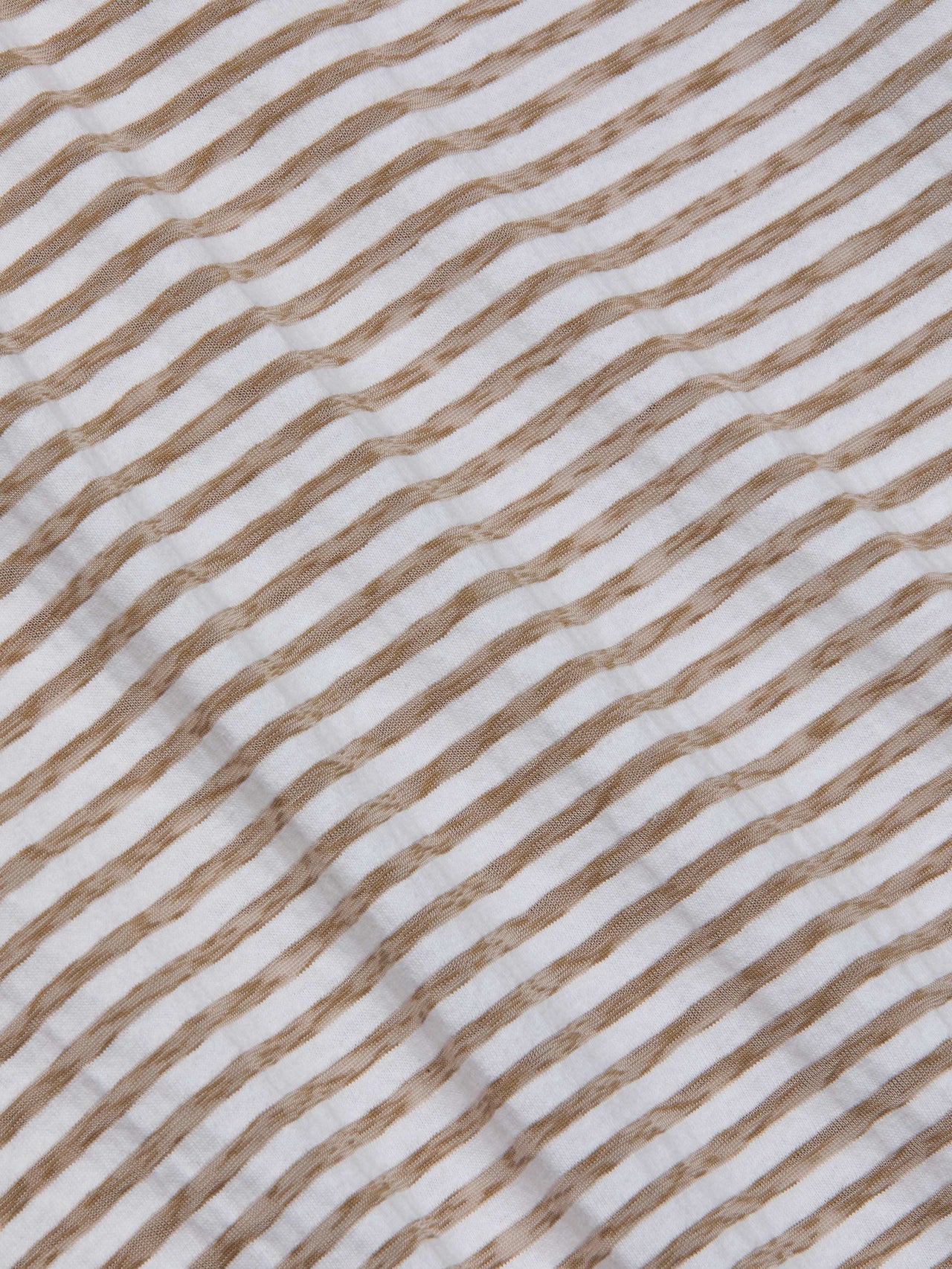 Mikaela Cotton Tank in White/Rye Stripe