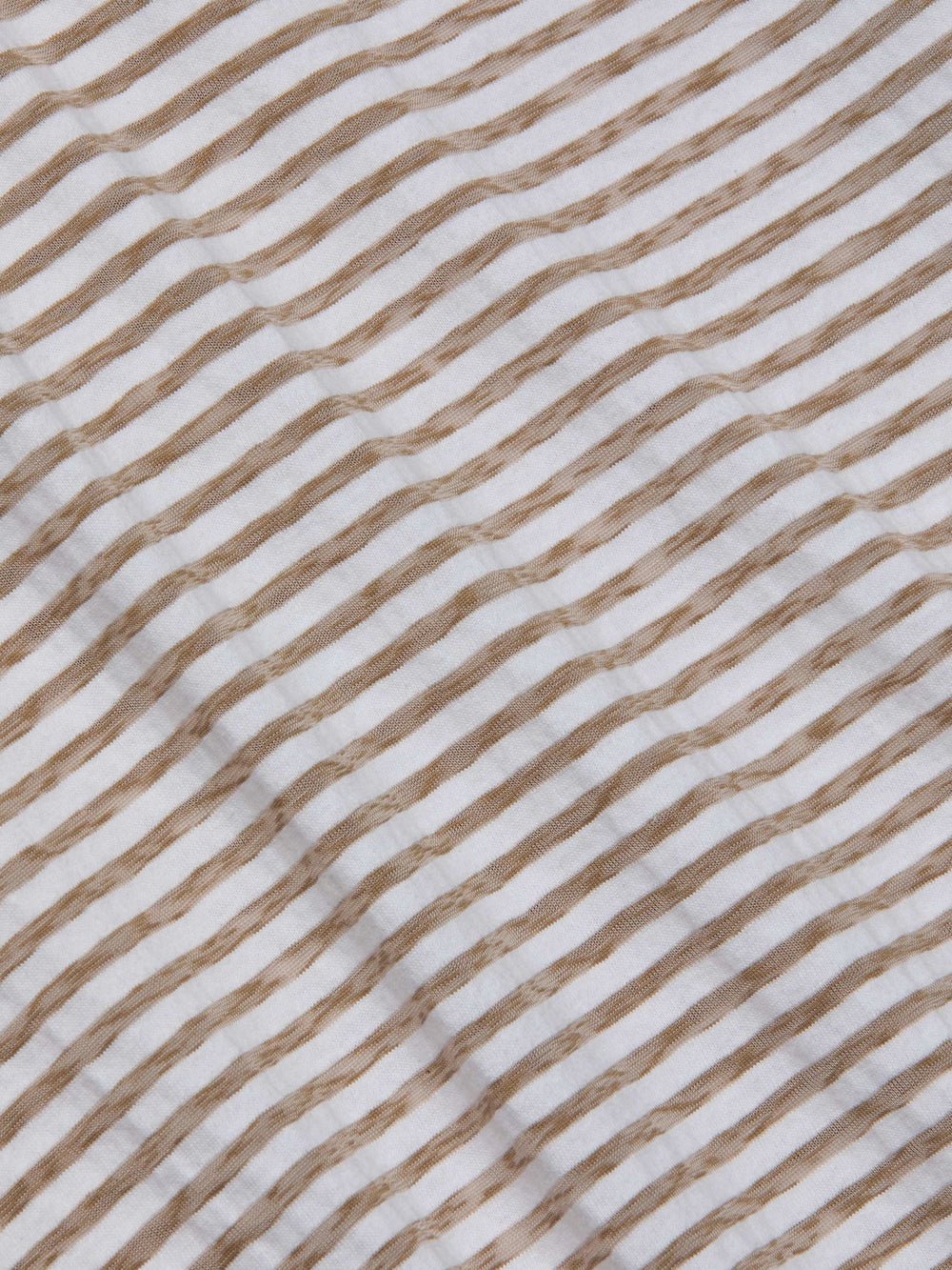 Mikaela Cotton Tank in White/Rye Stripe