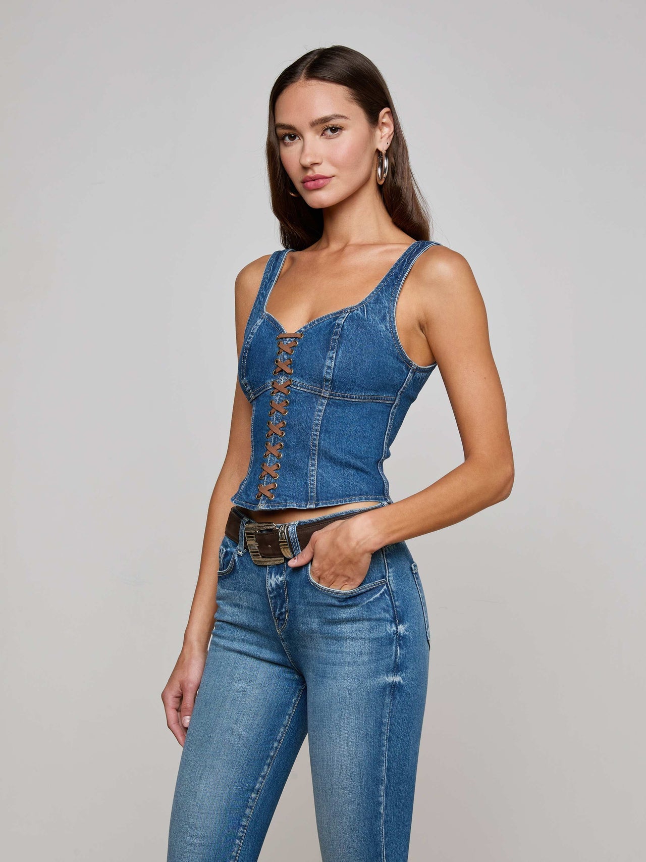 Nayeli Corset Top in Redford