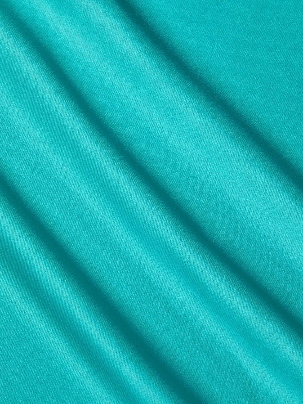 Charmaine Silk Gown in Lagoon