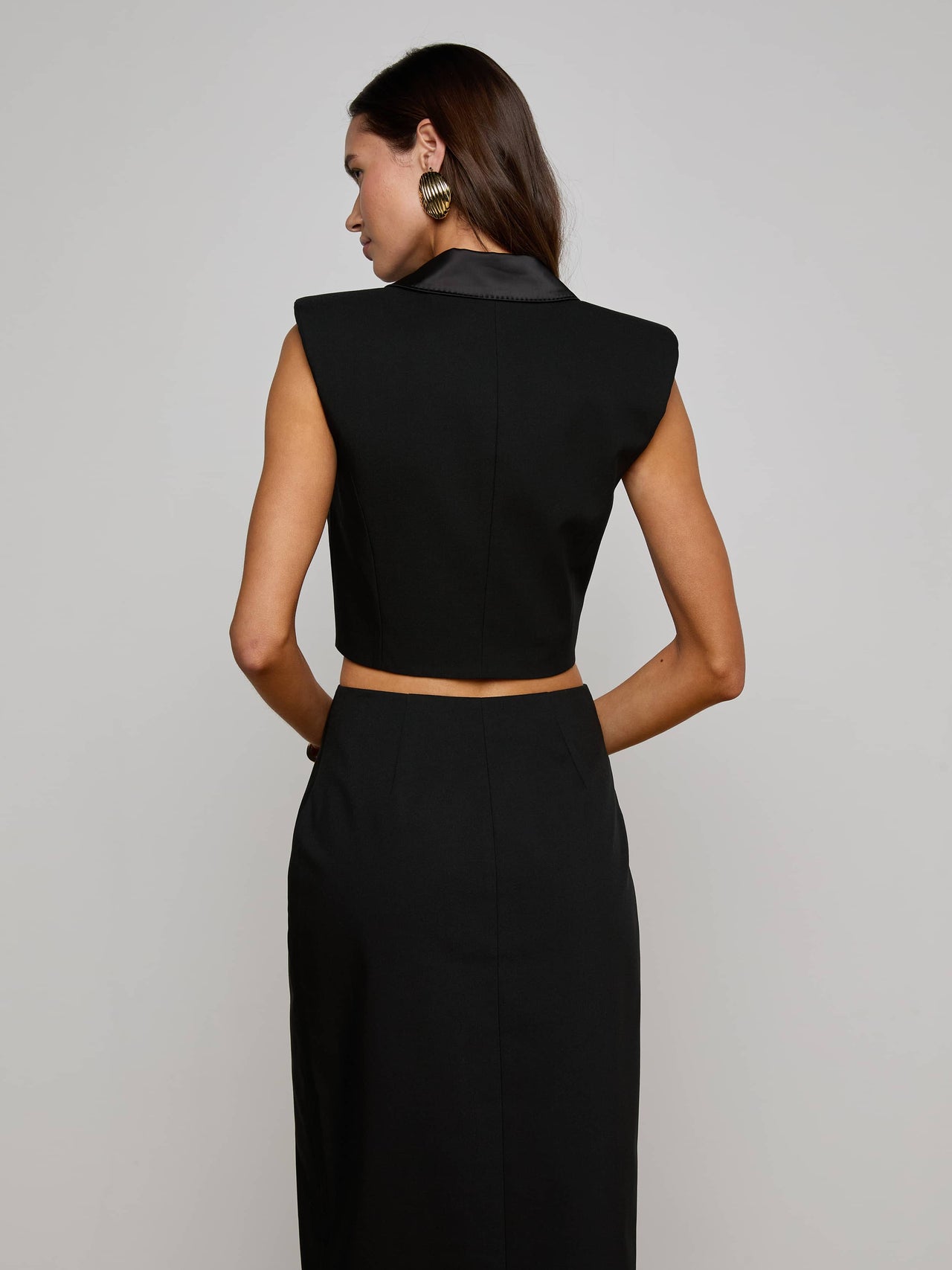 Hollis Vest in Black