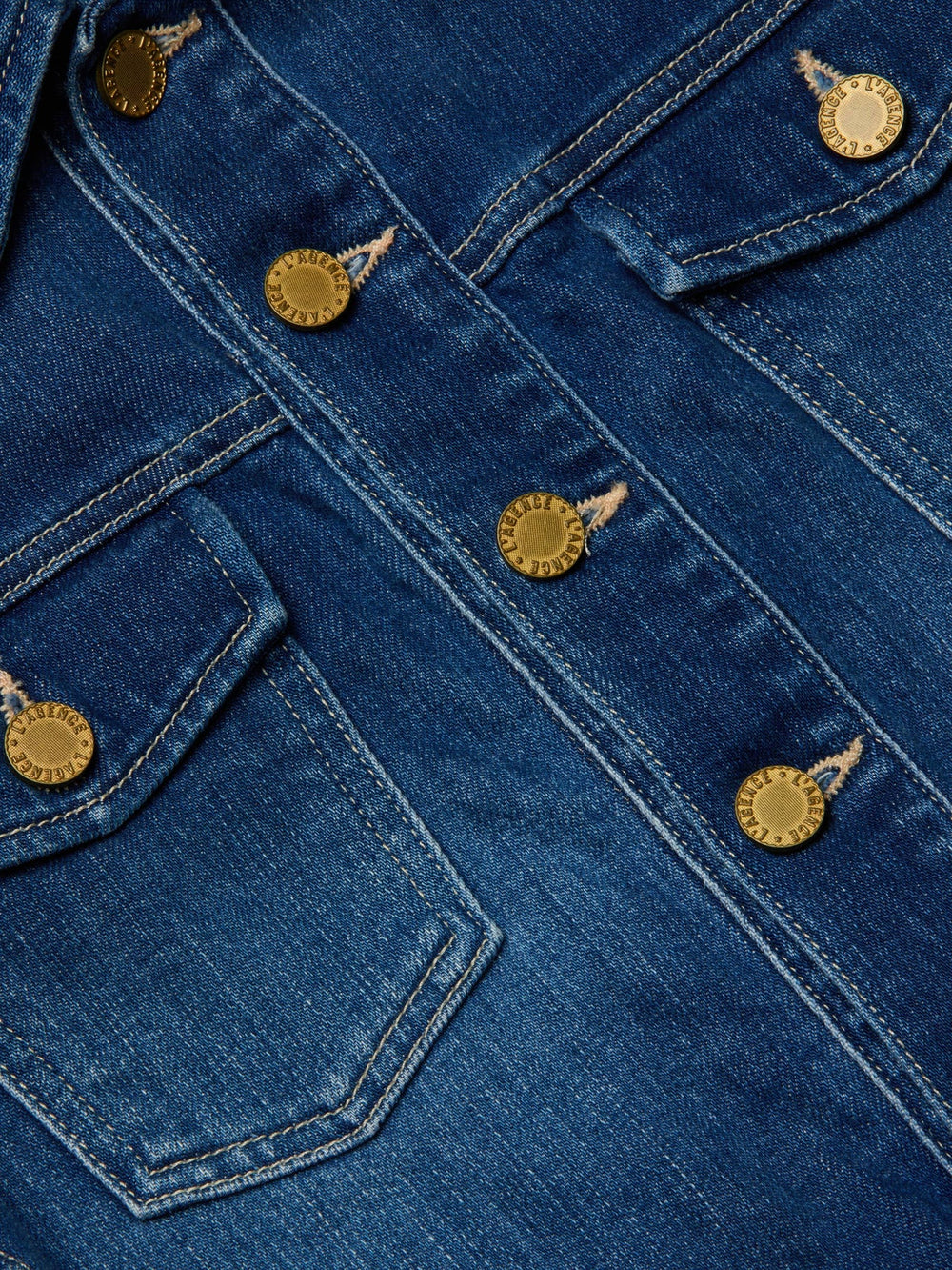 Koda Cropped Jean Jacket in Kaplan