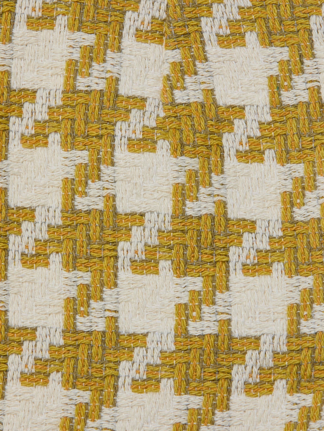 Ashton Houndstooth Tweed Short, Ceylon Yellow/Ivory