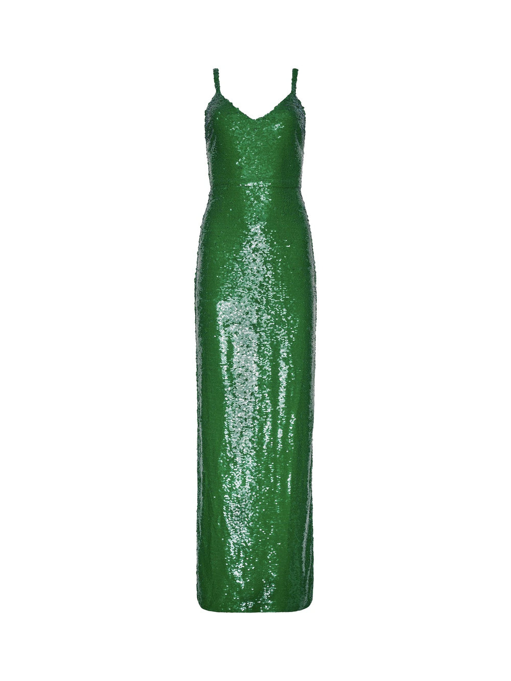 Karma Sequin Maxi Dress in Green Sequin