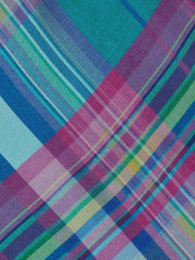 Patricia Plaid Maxi Skirt in Multi Colorful Plaid