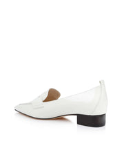 Maelys Leather Loafer in Pearl Leather