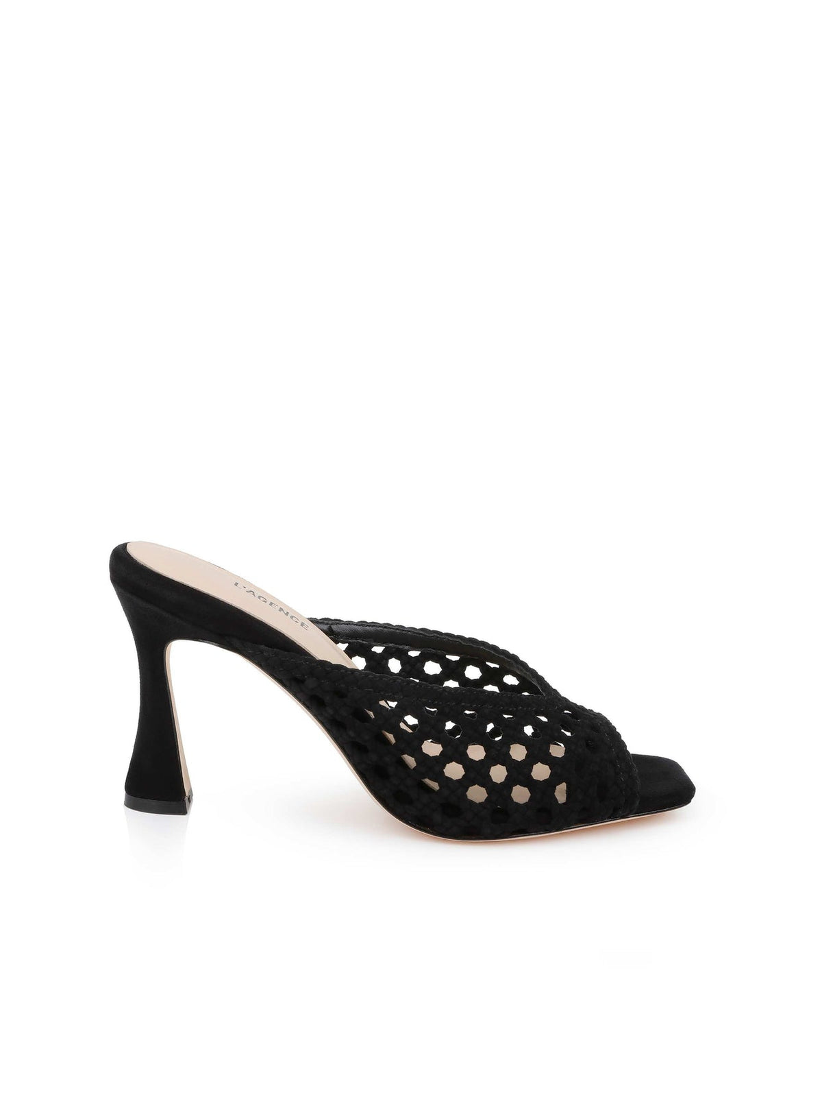 Jacques Suede Mule in Black Suede