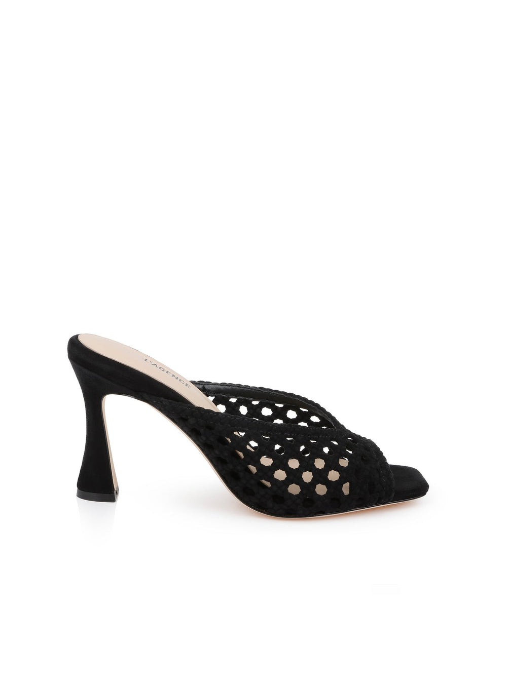 Jacques Suede Mule in Black Suede