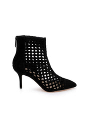 Josefine Suede Bootie in Black Suede