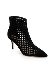 Josefine Suede Bootie in Black Suede