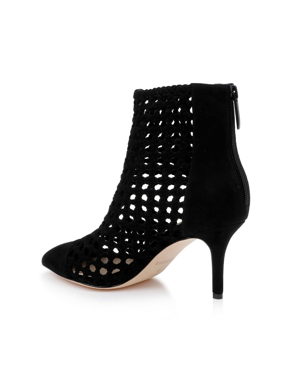 Josefine Suede Bootie in Black Suede