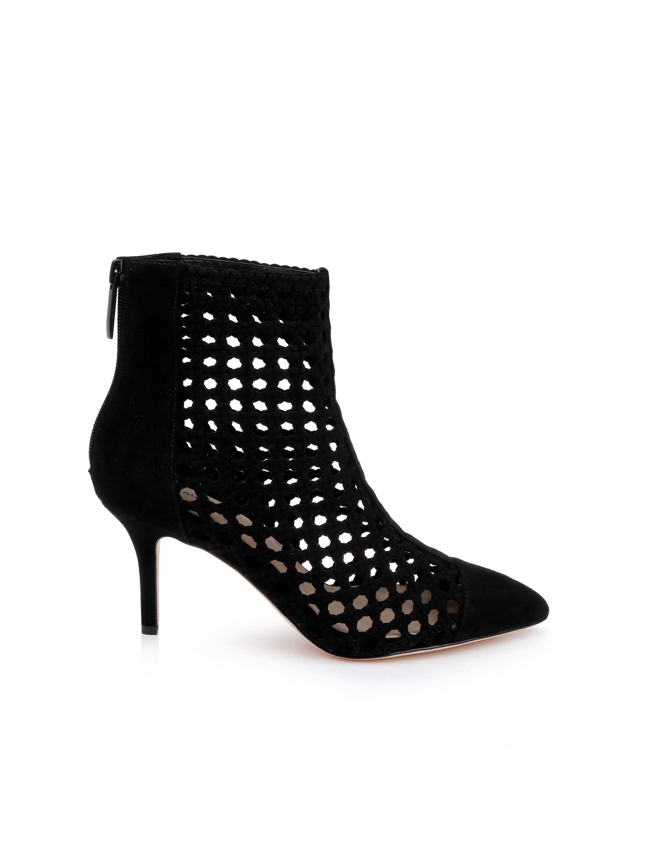 Josefine Suede Bootie in Black Suede