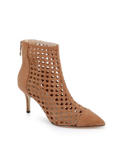 Josefine Suede Bootie in Sand Suede