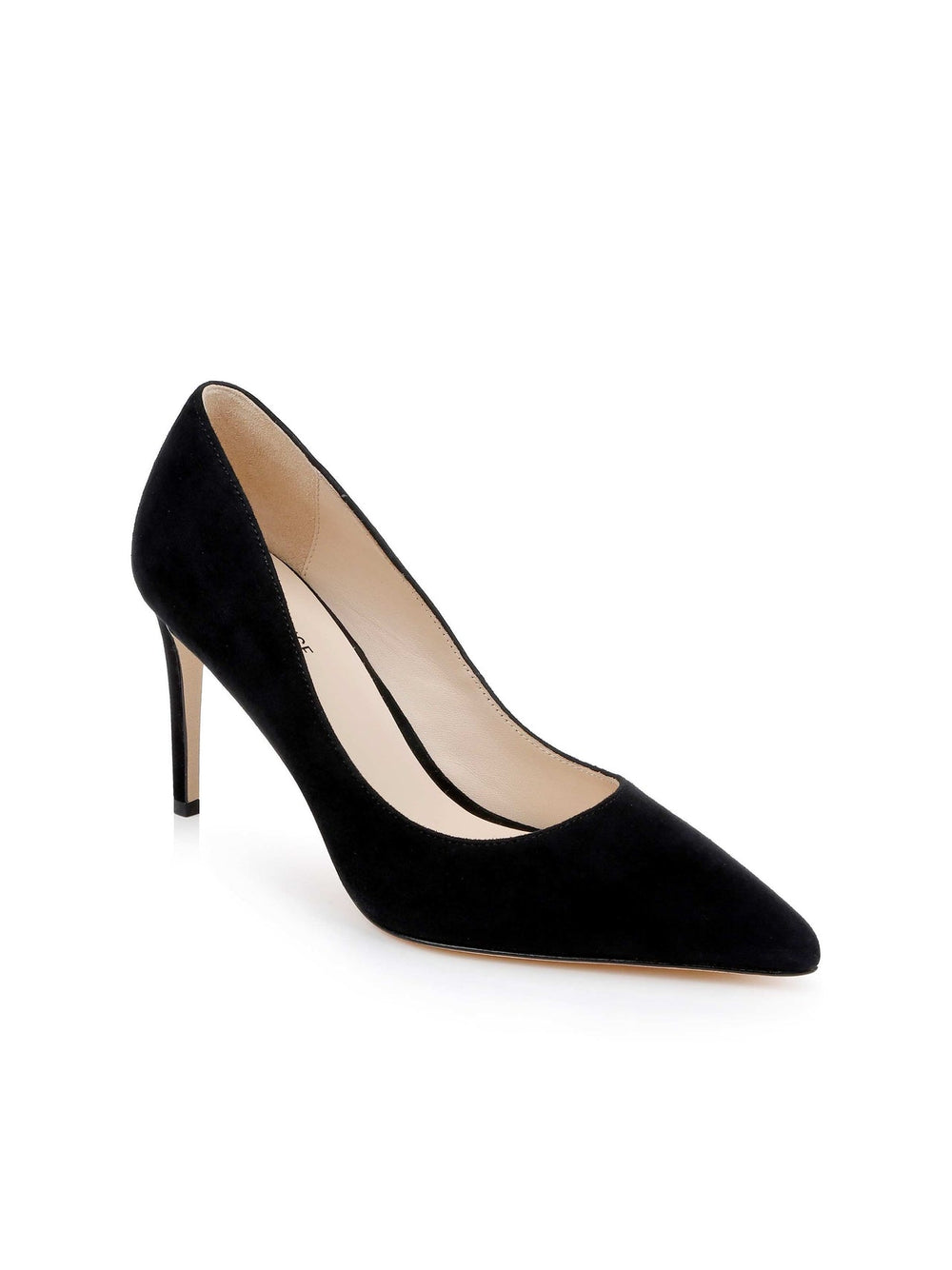 Maelle Suede Pump in Black Suede