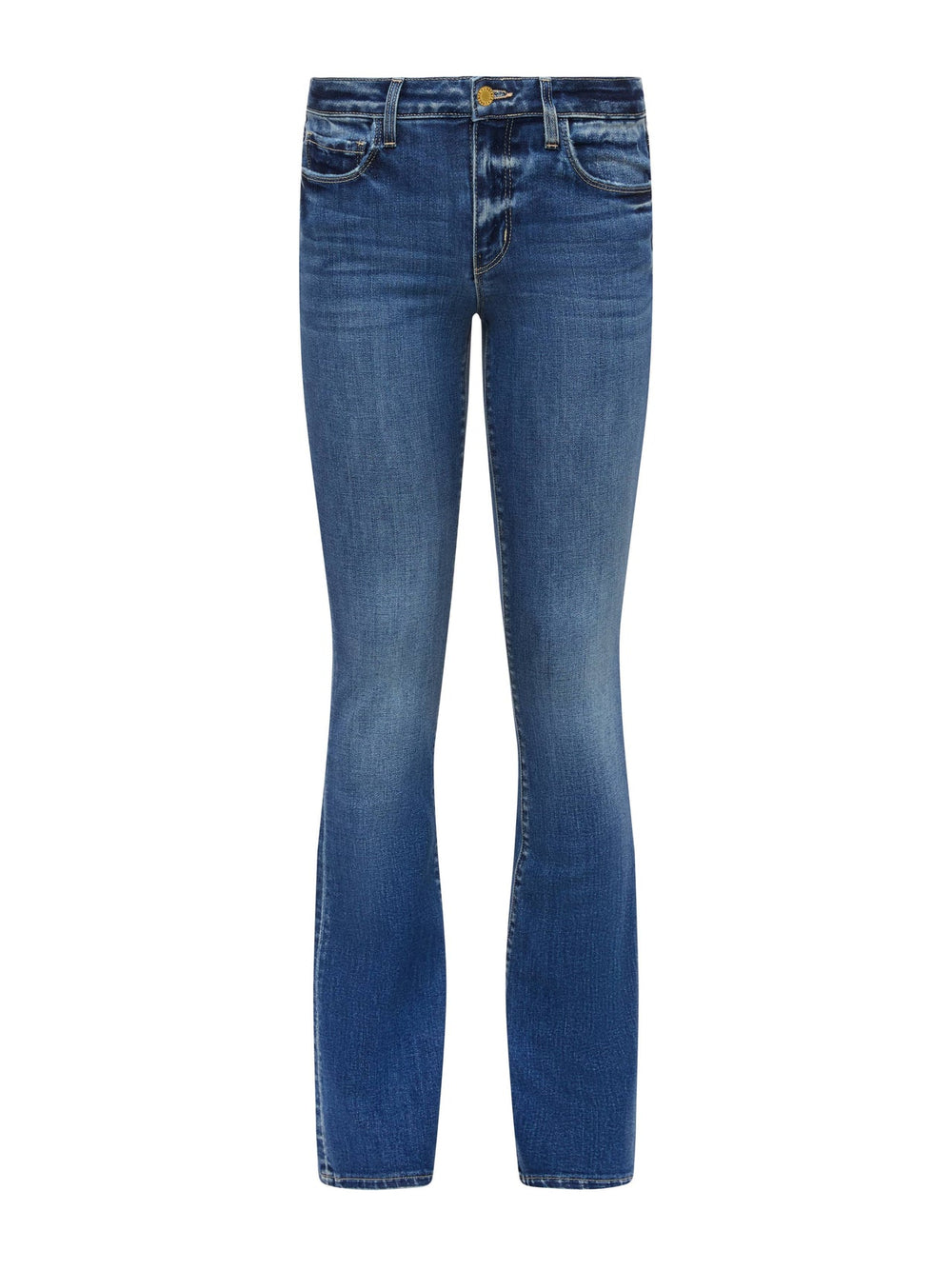 Cara Low-Rise Bootcut Jean in Alverez
