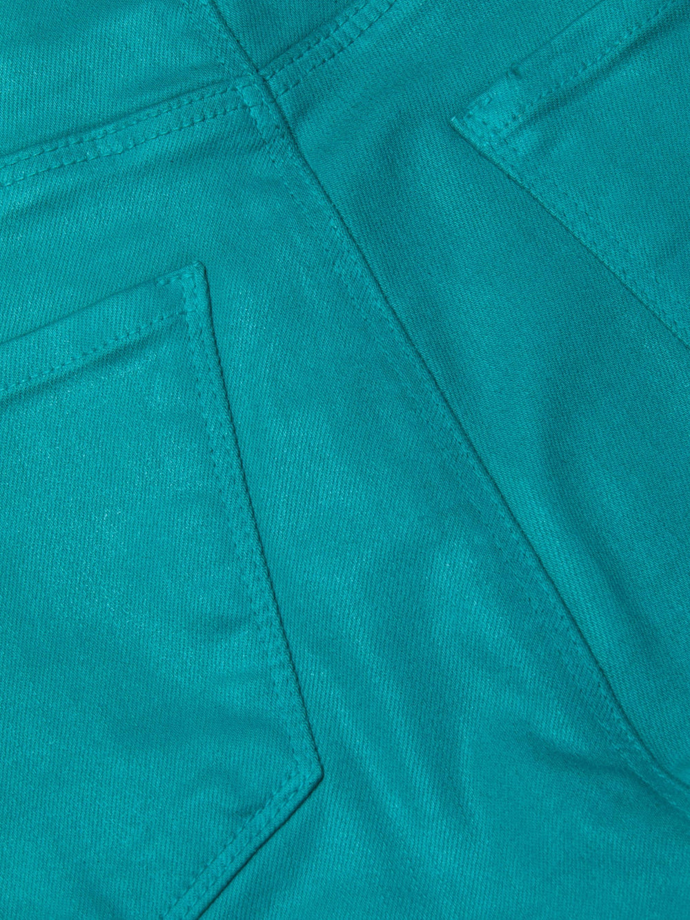 Marty Coated Flare Jean in Tropical Teal Coated