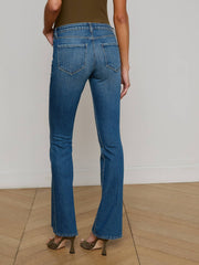 Cara Low-Rise Bootcut Jean in Bari