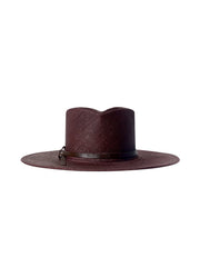 Estella Fedora in Espresso