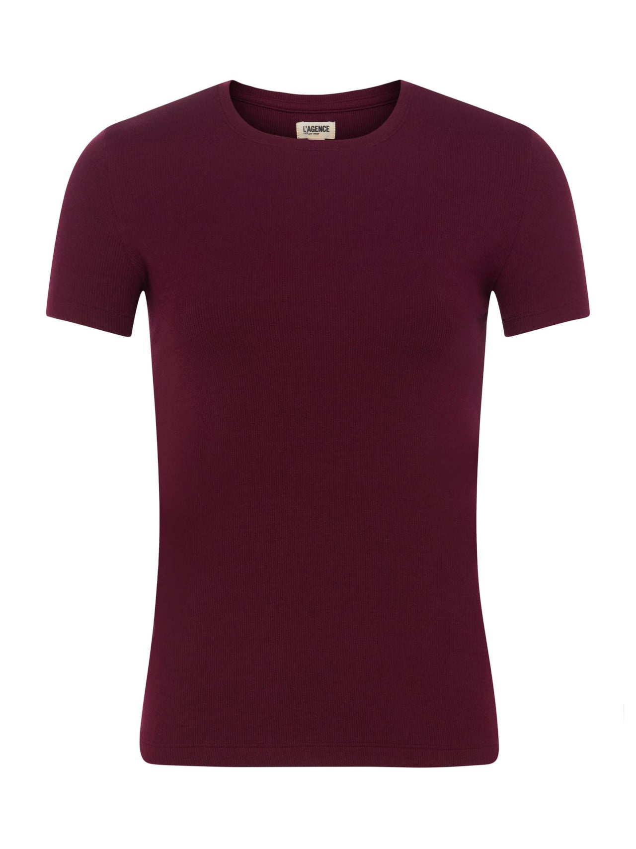 Ressi Fitted Tee in Dark Port