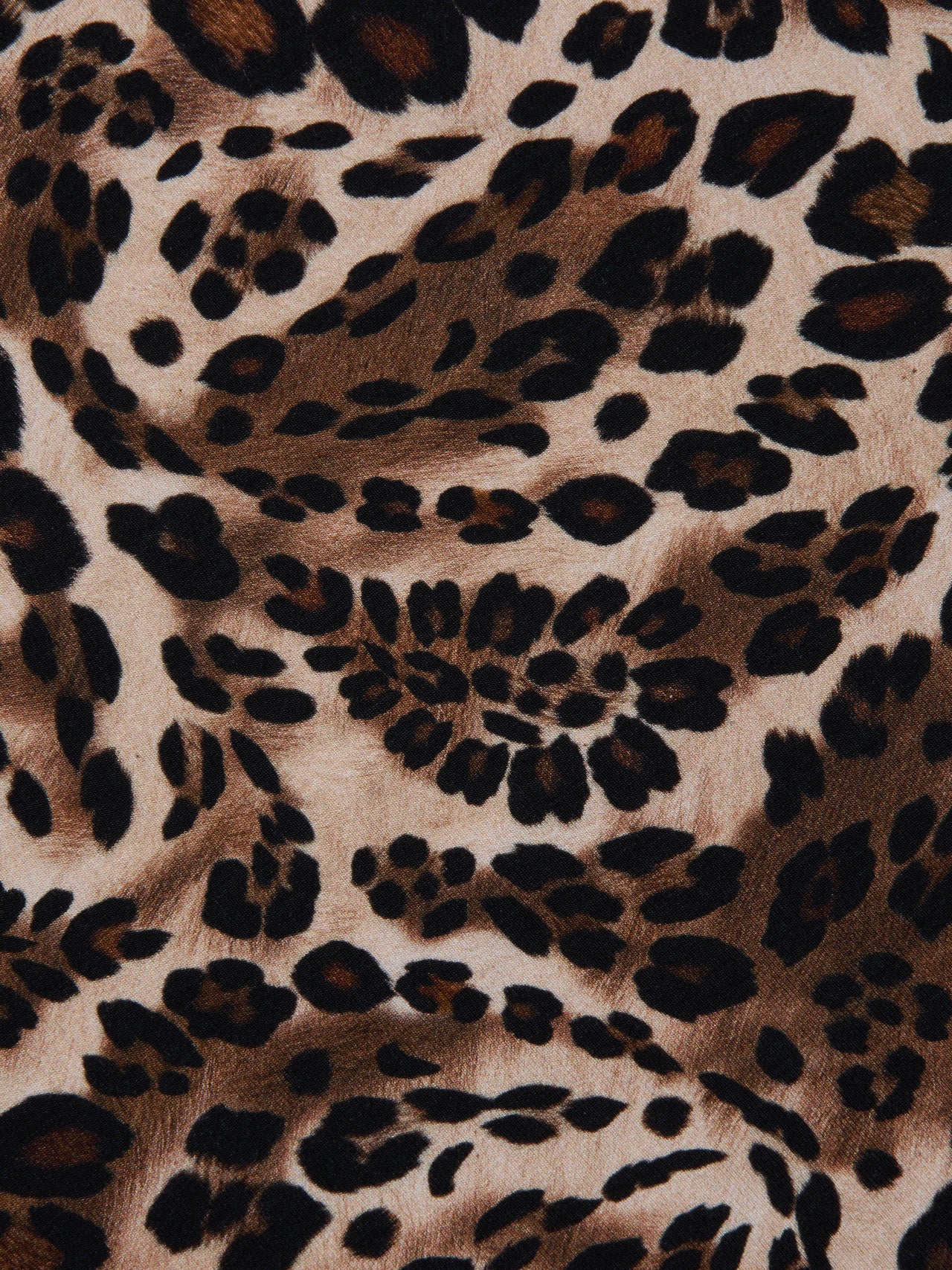 Ressi Fitted Tee in Cinnamon Swirl Paisley Leopard