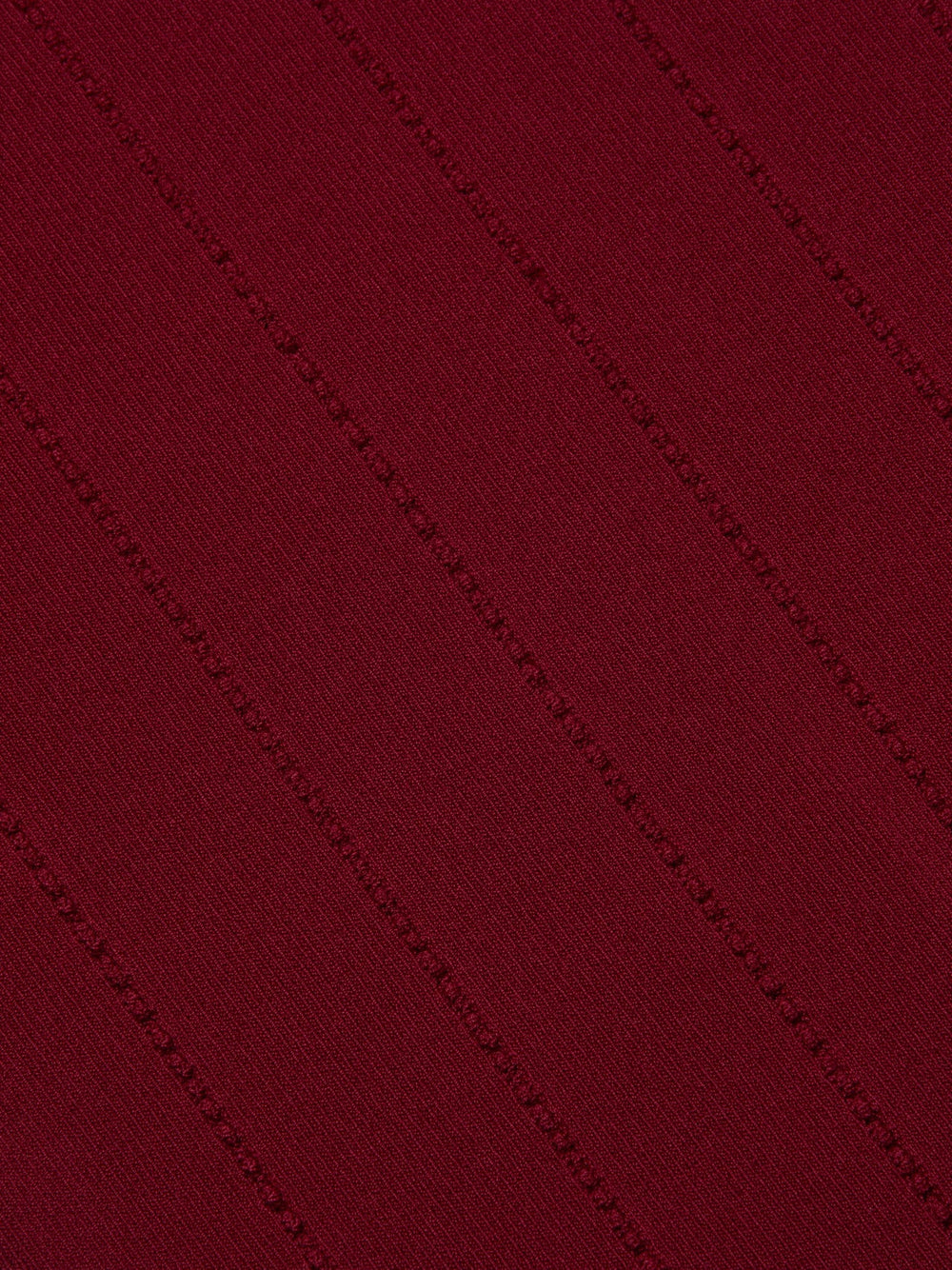Gretchen Pullover in Black Cherry/Gold