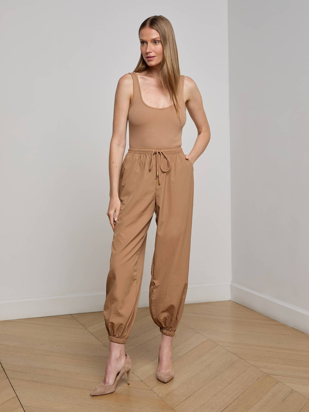 Mariko Jogger in Cinnamon Swirl