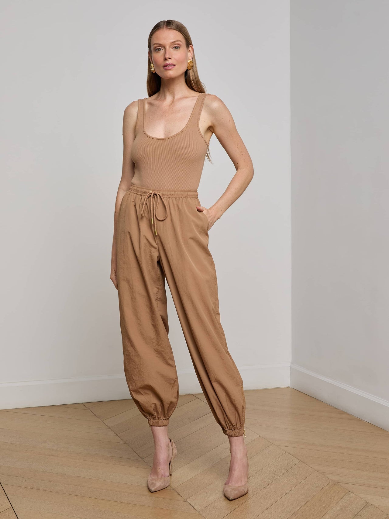 Mariko Jogger in Cinnamon Swirl
