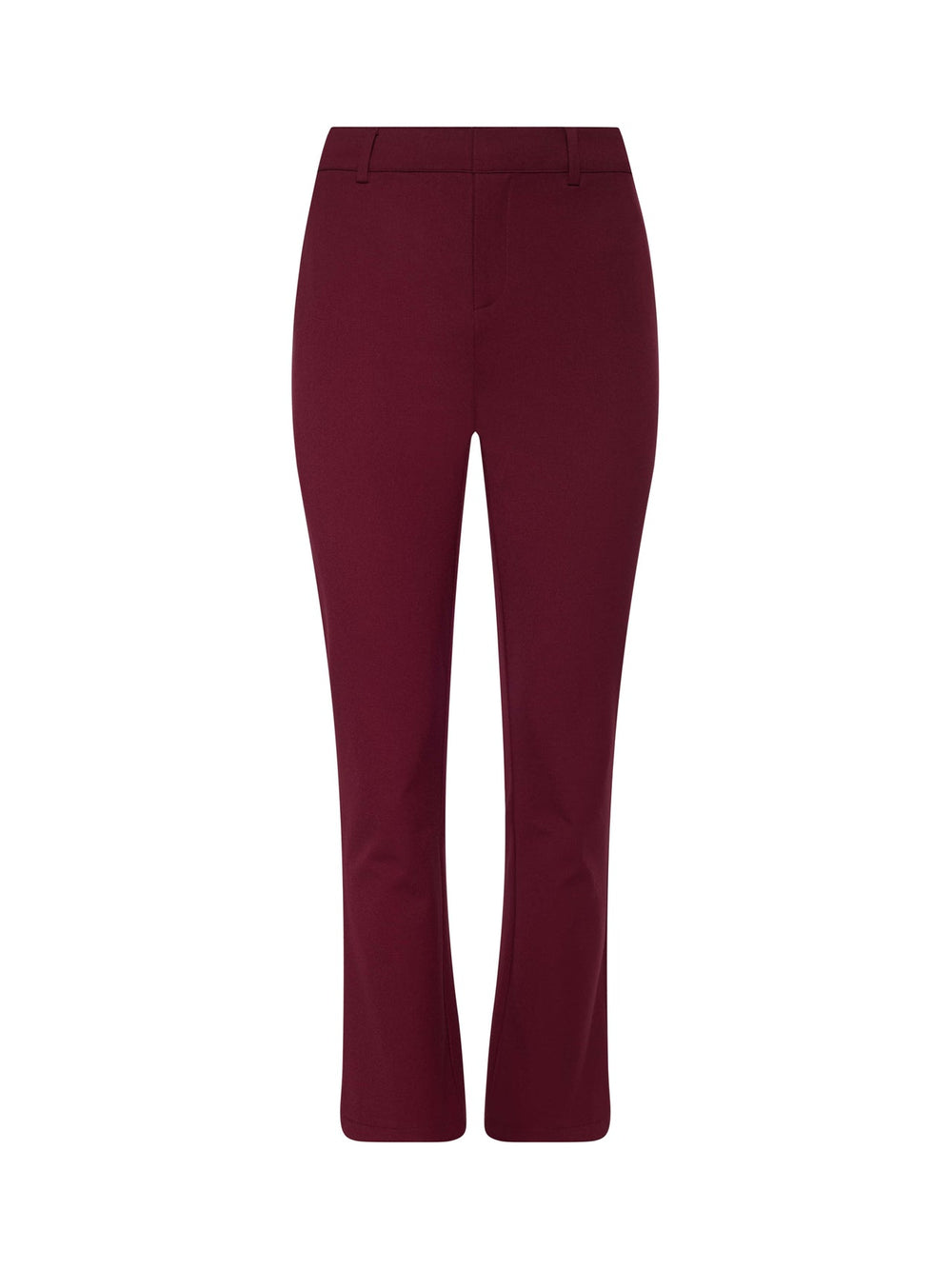 Ketra Bootcut Trouser in Black Cherry