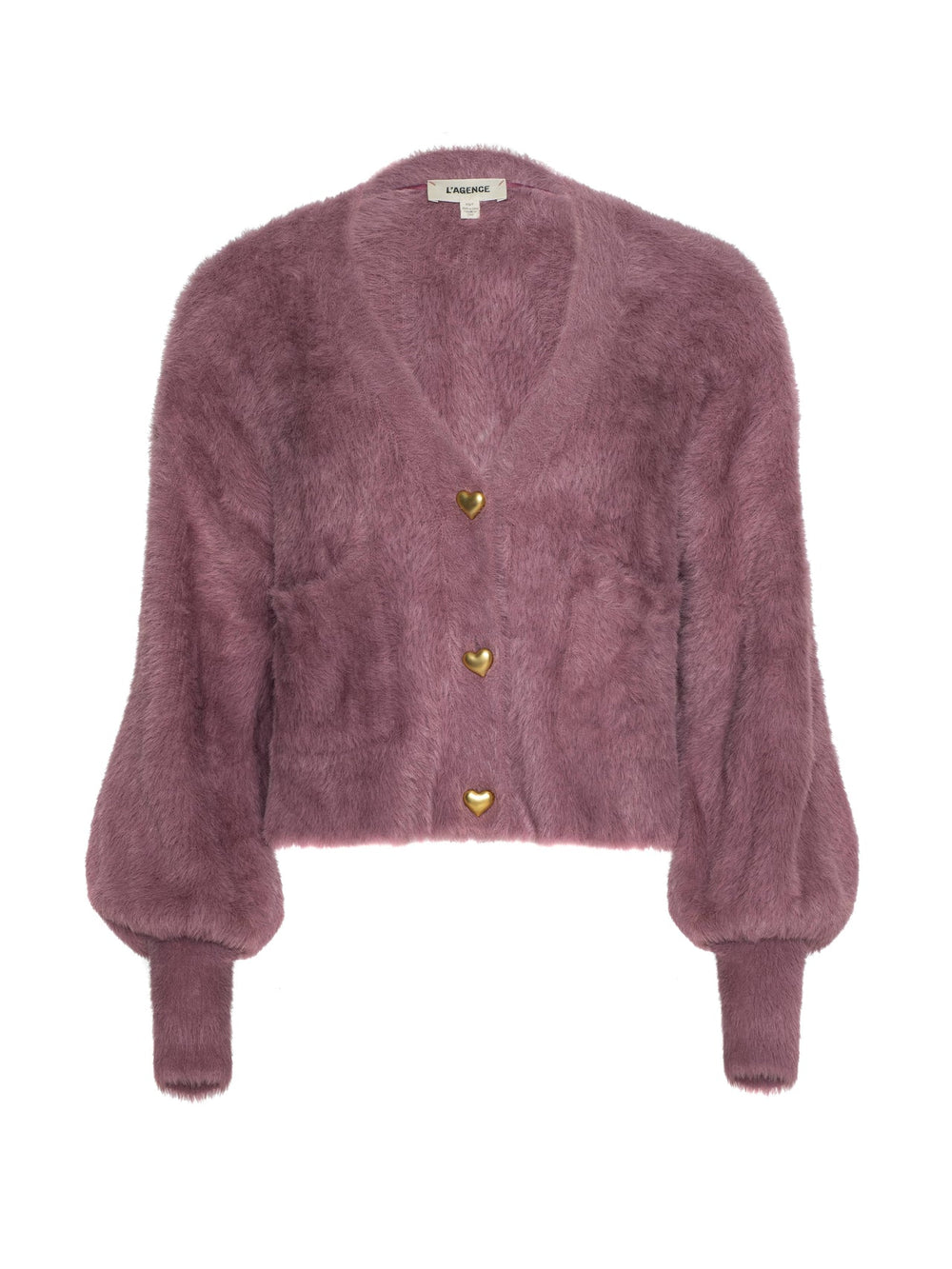 Harriet Cardigan in Mauve