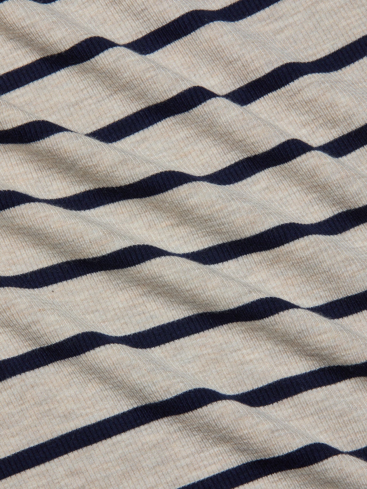 Nura Midi Tank Dress in Oat/Navy Stripe