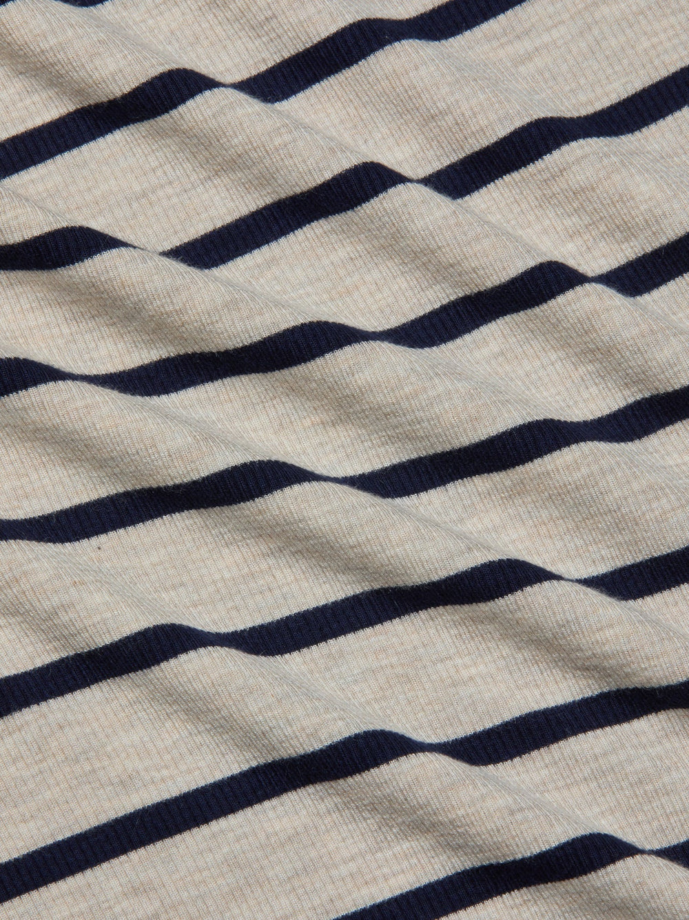 Nura Midi Tank Dress in Oat/Navy Stripe