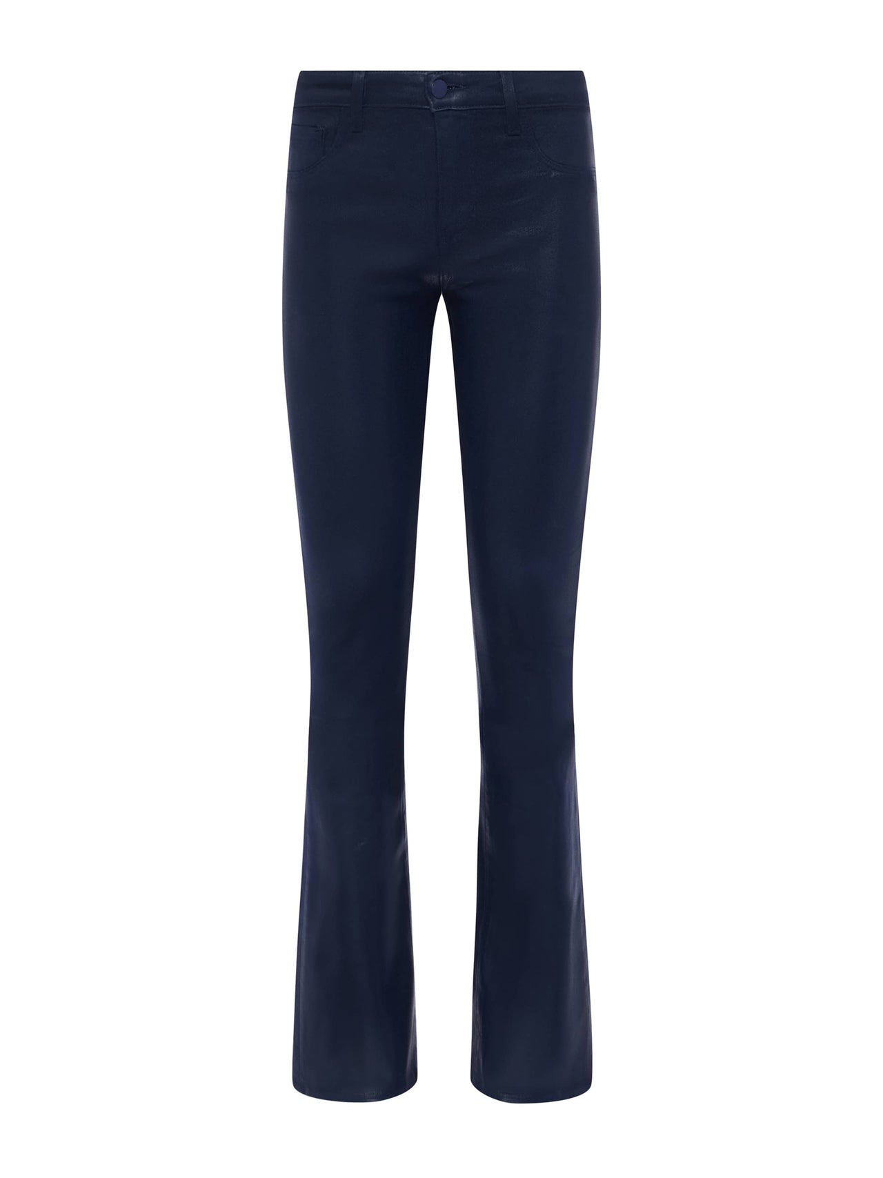 Selma Coated Bootcut Jean in Deep Midnight Coated